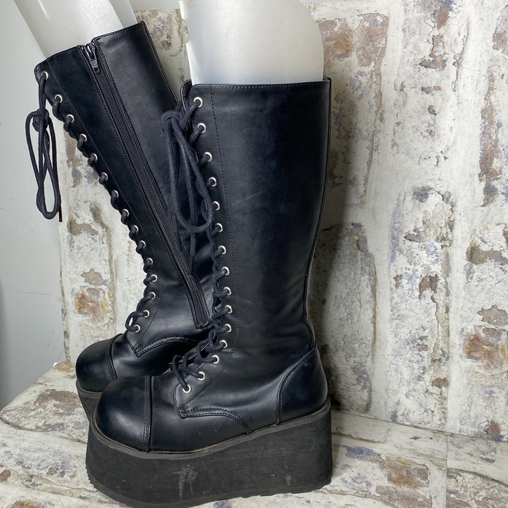 Demonia Trashville Boots 502 - Picture 2 of 9